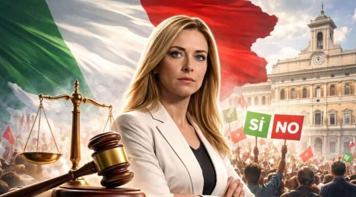 Referendum als Machtprobe: Giorgia Meloni und der Umbau der italienischen Justiz Abstimmung-Italien_Illustration