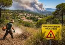 Zwischen Flammen und Vorschriften: Wie der Brandschutz im Var die Gesellschaft spaltet Debroussaillage-Var_Illustration