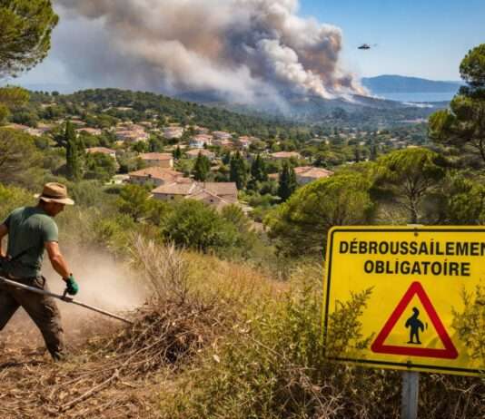 Zwischen Flammen und Vorschriften: Wie der Brandschutz im Var die Gesellschaft spaltet Debroussaillage-Var_Illustration