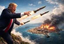 Angriff auf Irans Ölherz: Der US-Schlag gegen Kharg Island und seine geopolitische Sprengkraft Donald-Trump-Raketen-Iran-Kharg_Illustration