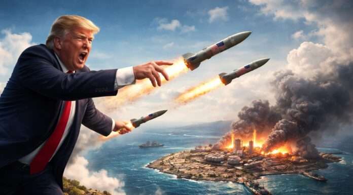 Angriff auf Irans Ölherz: Der US-Schlag gegen Kharg Island und seine geopolitische Sprengkraft Donald-Trump-Raketen-Iran-Kharg_Illustration