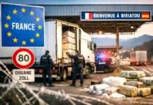 Die durchlässige Grenze von Biriatou – Ein Drogenkorridor zwischen Spanien und Frankreich Drogenfund-Biriatou_Illustration