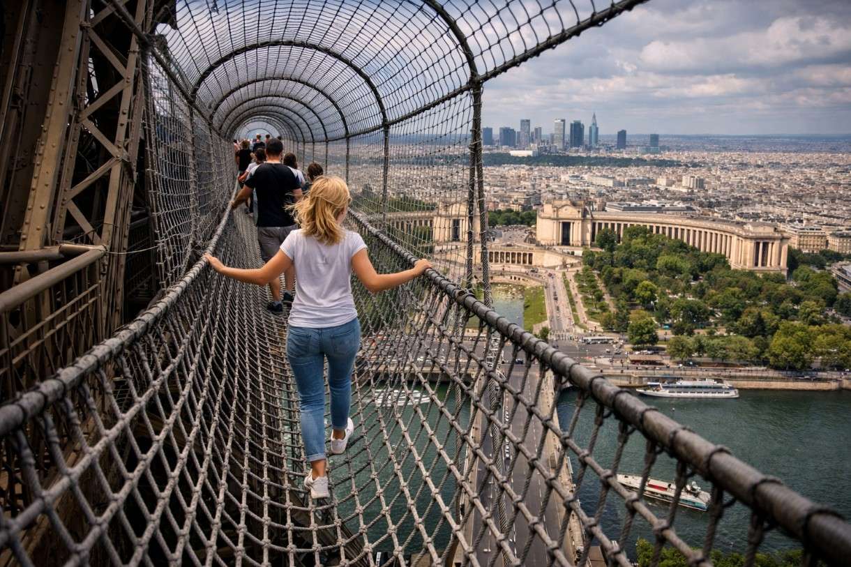 Zwischen Nervenkitzel und Nostalgie: Wie der Eiffelturm zum Erlebnispark wird