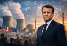 Die Rückkehr des Atoms – Wie Frankreich den Nuklearstrom zur geopolitischen Strategie erhebt Emmanuel-Macron-Energiepolitik-Atomkraft_Illustration