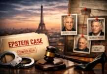 Epstein, Paris und das Schweigen der Modewelt: Ein neuer Verdacht erschüttert alte Gewissheiten Epstein-Modewelt-Paris_Illustration