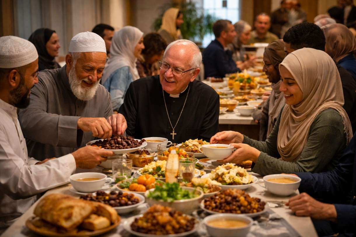 Wenn zwei Religionen denselben Tisch teilen