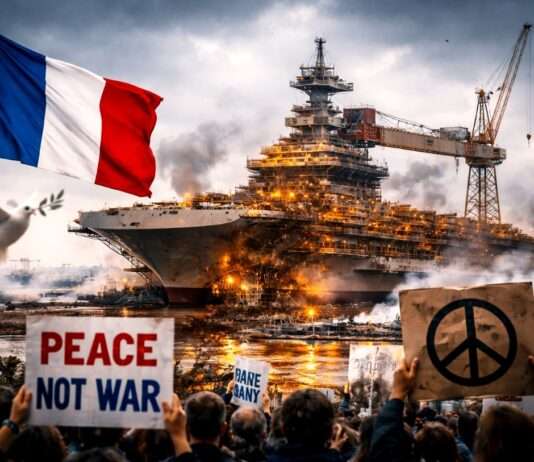 Kommentar: Wo bleibt der Wille zum Frieden? Frankreich baut das grösste Kriegsschiff Europas Flugzeugträger-France-Libre_Illustration