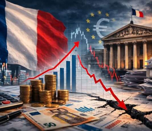 Frankreichs Staatsfinanzen 2025: Mehr Steuereinnahmen, aber das Defizit bleibt hoch Frankreich-Staatsaverschuldung_Illustration