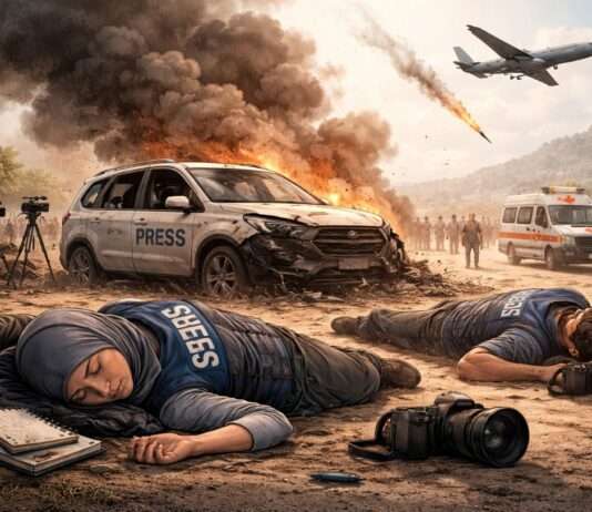 Wenn Berichterstattung zum Ziel wird: Der tödliche Angriff von Jezzine und seine Folgen Getötete-Journalisten-Libanon_Illustration