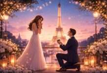 Paris inszeniert die große Frage Heiratsantrag-Paris_Illustration