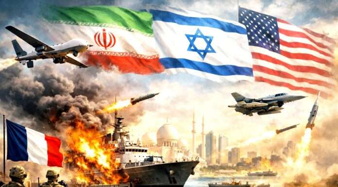 Drohnenangriff auf französische Marinebasis in Abu Dhabi – Paris gerät in den Sog des Nahostkriegs Iran-Attacke-Frabzösisches-Militär_Illustration