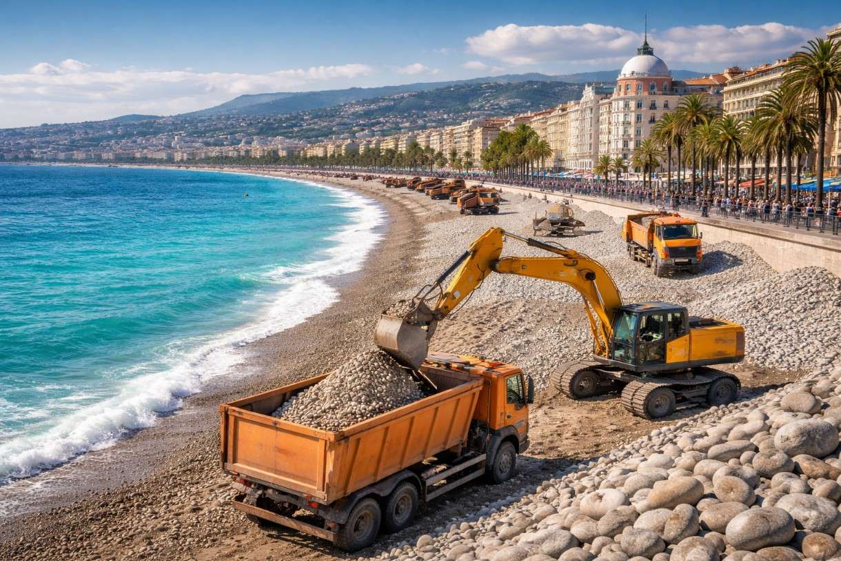 Warum Nizzas Kieselsteine mehr sind als nur Strandgut