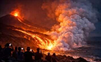 Lava, Licht und Leichtsinn – Wenn der Vulkan ruft La-Reunion-Piton-de-la-Fournaise_Illustration