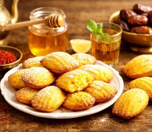 Ramadan in der französischen Küche – Madeleines au miel et safran Madeleines-au-miel-et-safran