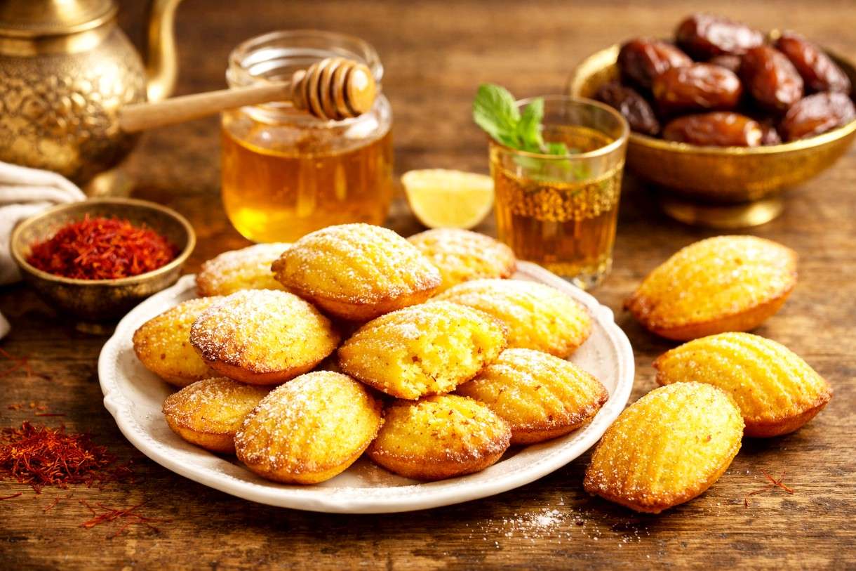 Ramadan in der französischen Küche - Madeleines au miel et safran