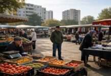 Wenn der Markt verstummt: In Toulouse verliert Bellefontaine seine lauteste Tradition Markt-Stille_Illustration