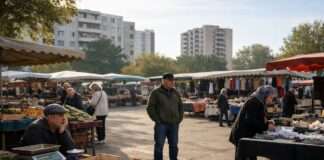 Wenn der Markt verstummt: In Toulouse verliert Bellefontaine seine lauteste Tradition Markt-Stille_Illustration