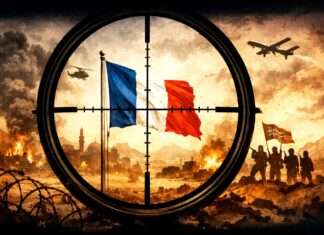 Kommentar: Frankreich im Fadenkreuz – der Preis der strategischen Illusion Nahost-Frankreich-Fadenkreuz_Illustration