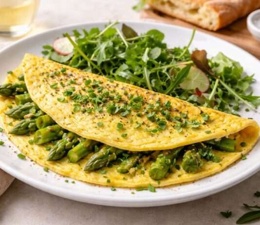 Omelette aux asperges et fines herbes Omelette-aux-asperges-et-fines-herbes