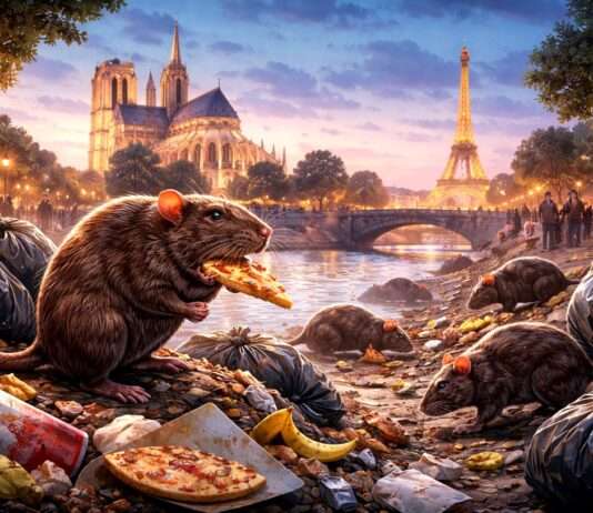 Paris und die Rattenfrage: Ausrotten oder Koexistieren? Ratten-Paris_Illustration