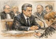 Sarkozys letzte Verteidigung: Der Libyen-Prozess als Bewährungsprobe für Frankreichs Rechtsstaat Sarkozy-vor-Gericht