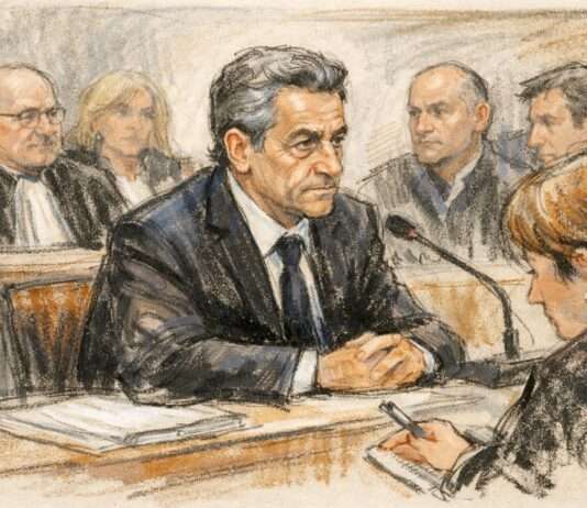 Sarkozys letzte Verteidigung: Der Libyen-Prozess als Bewährungsprobe für Frankreichs Rechtsstaat Sarkozy-vor-Gericht