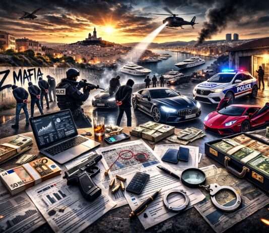 Der Schlag gegen die DZ Mafia: Ein Großangriff auf Marseilles Unterwelt Schlag-gegen-DZ-Mafia-Marseille_Illustration