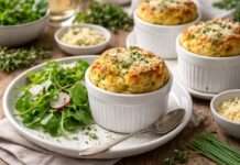 Der Frühling ist da: Soufflé au fromage et aux herbes Soufflé-au-fromage-et-aux-herbes