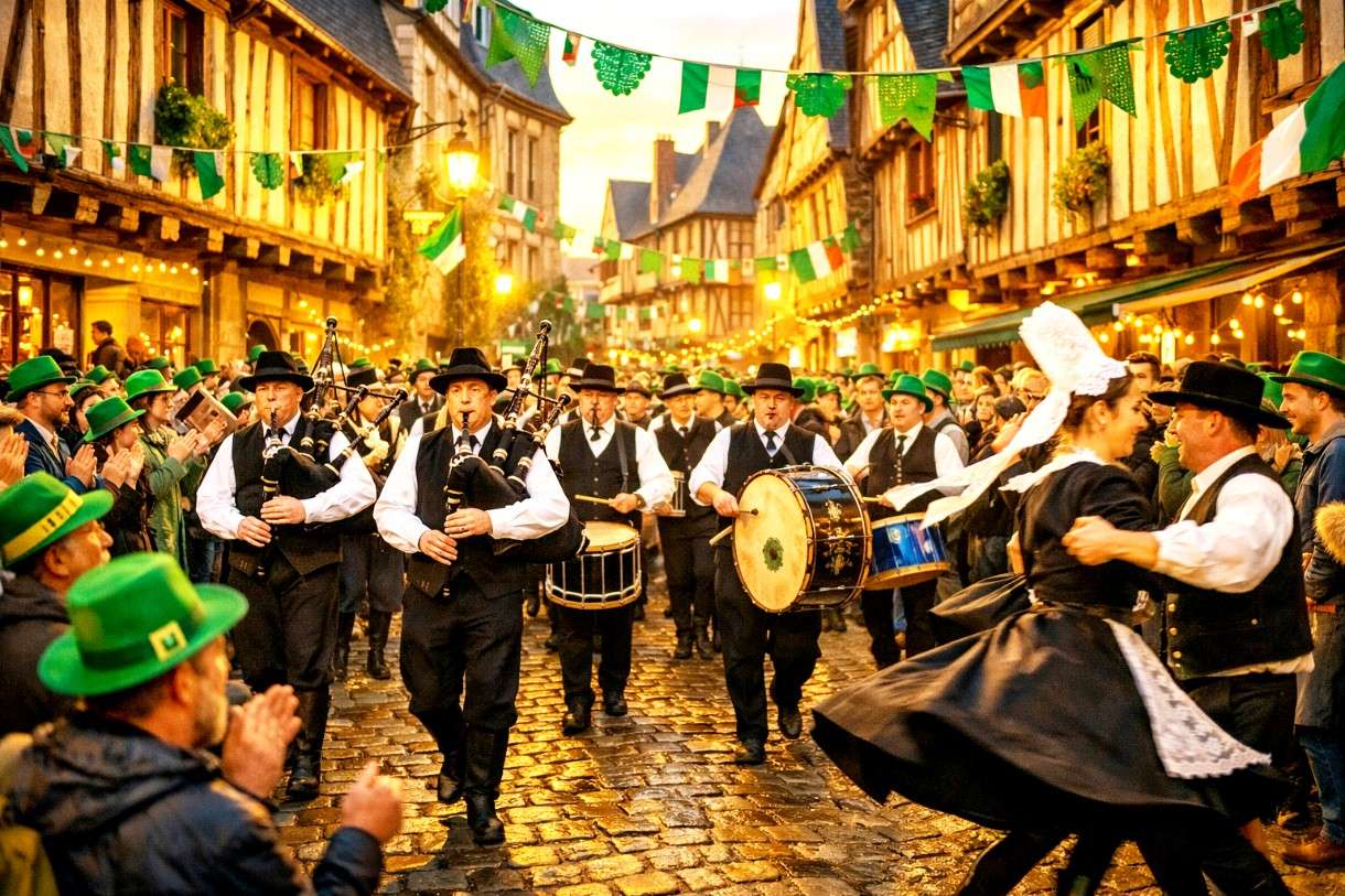 Saint Patrick in Vannes – wenn Bretagne auf Irland trifft