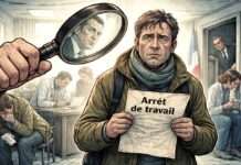 Kommentar: Es sind nicht immer die arbeitsscheuen Bürger – manchmal ist es ein krankes System Staatliche-Kontrolle-Krankschreibungen_Illustration