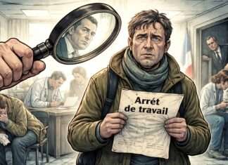 Kommentar: Es sind nicht immer die arbeitsscheuen Bürger – manchmal ist es ein krankes System Staatliche-Kontrolle-Krankschreibungen_Illustration