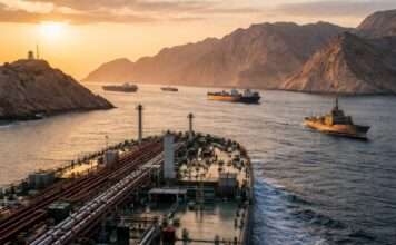 Europäische Initiative im Persischen Golf: Paris und London suchen Ausweg aus der Hormuskrise Strasse-von-Hormus_Illustration