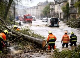 Wenn der Sturm geht, bleiben die Rechnungen: Französische Gemeinden rufen nach Hilfe des Staates Sturmschäden-Kosten-Klimawandel_Illustration