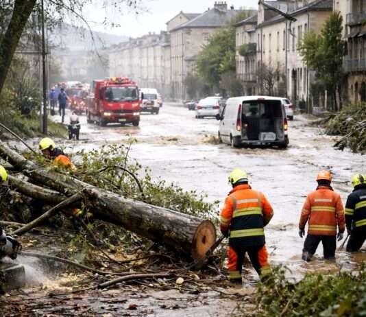 Wenn der Sturm geht, bleiben die Rechnungen: Französische Gemeinden rufen nach Hilfe des Staates Sturmschäden-Kosten-Klimawandel_Illustration
