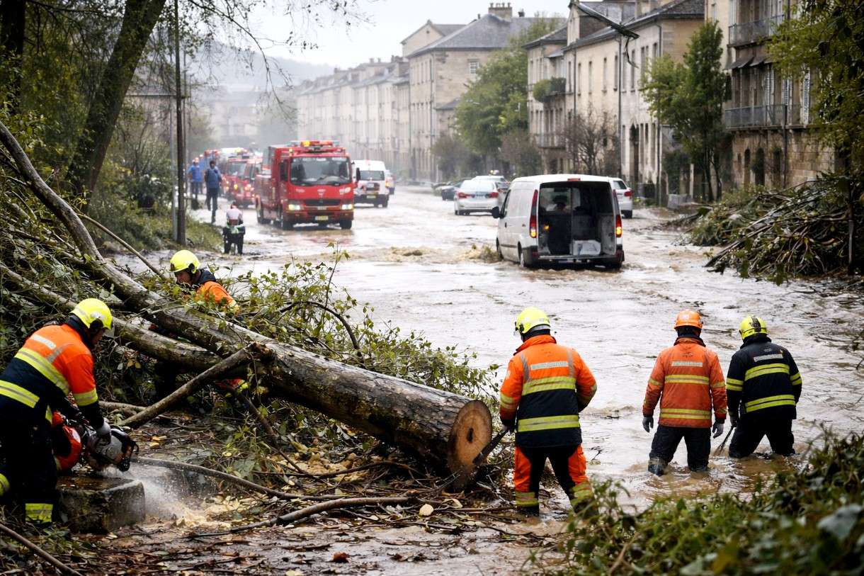 Wenn der Sturm geht, bleiben die Rechnungen: Französische Gemeinden rufen nach Hilfe des Staates
