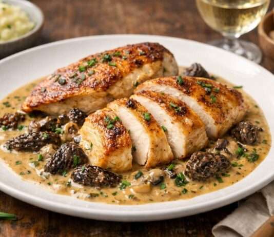 Ein kulinarischer Frühlingsklassiker: Suprême de poulet aux morilles Suprême-de-poulet-aux-morilles