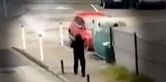 Angriff mit Feuerwerkskörpern vor Lycée in Aubenas löst Panik unter Schülern aus Täter_Aubenas_ScreenX