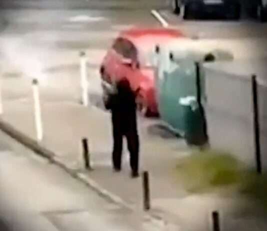 Angriff mit Feuerwerkskörpern vor Lycée in Aubenas löst Panik unter Schülern aus Täter_Aubenas_ScreenX