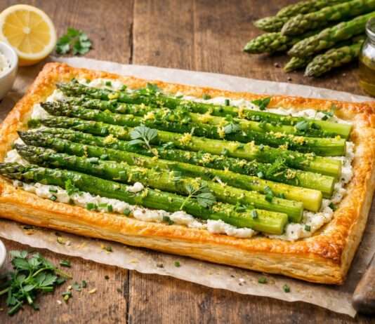 Frühling in der Küche: Tarte fine aux asperges et chèvre frais Tarte-fine-aux-asperges-et-chèvre-frais