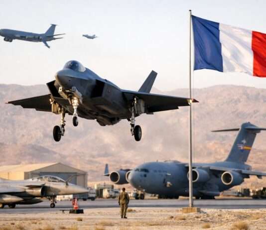 Frankreich öffnet Militärbasen für US-Flugzeuge – ein diskreter Schritt im eskalierenden Nahostkonflikt US-Flugzeuge-franz-Militärbasis_Illustration