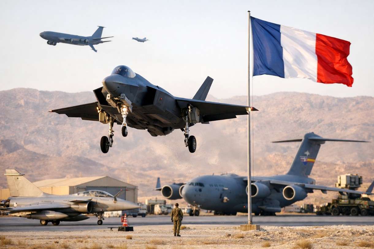 Frankreich öffnet Militärbasen für US-Flugzeuge – ein diskreter Schritt im eskalierenden Nahostkonflikt