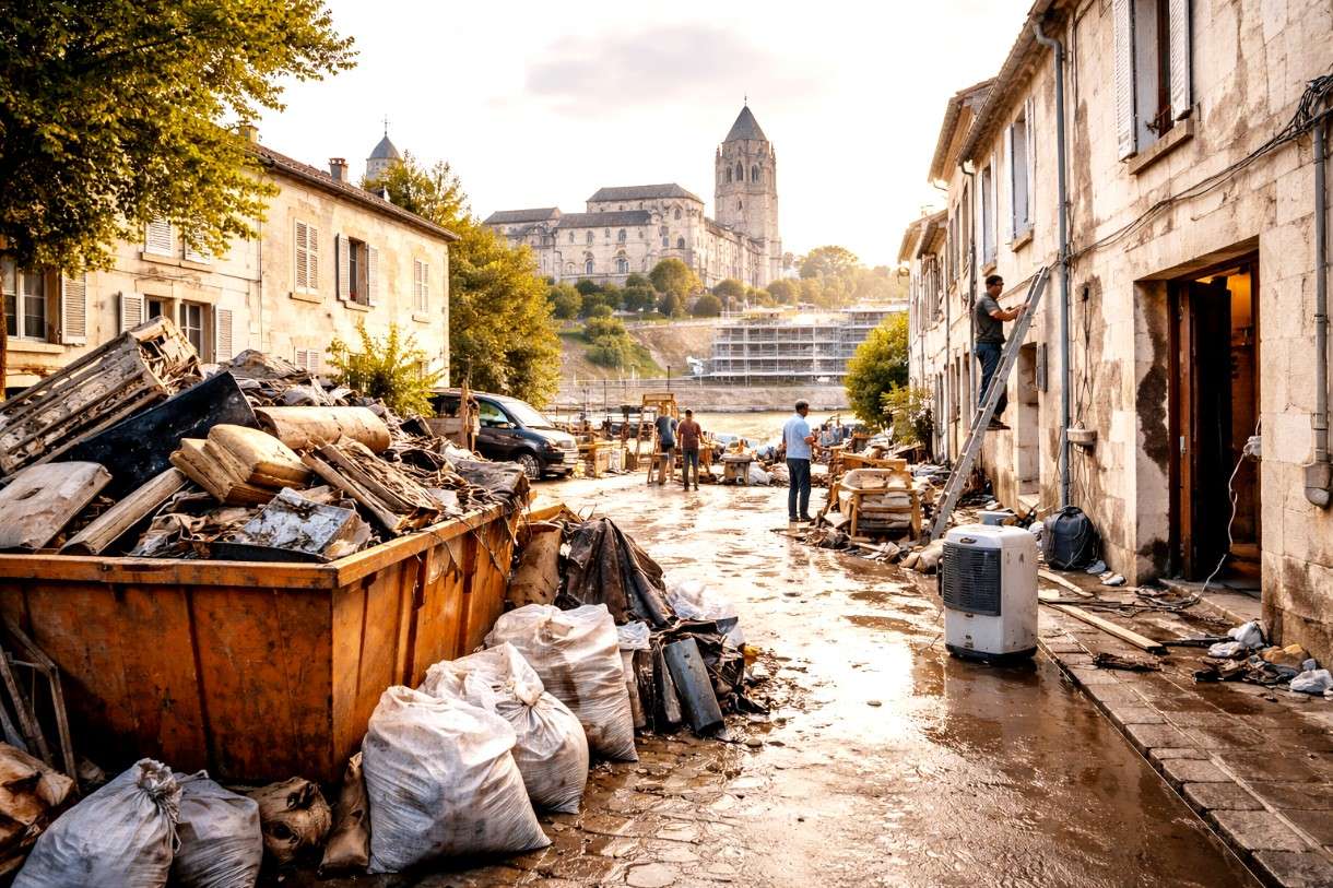 Nach dem Wasser – Die Bwohner von Saintes ringen um ihr Zuhause