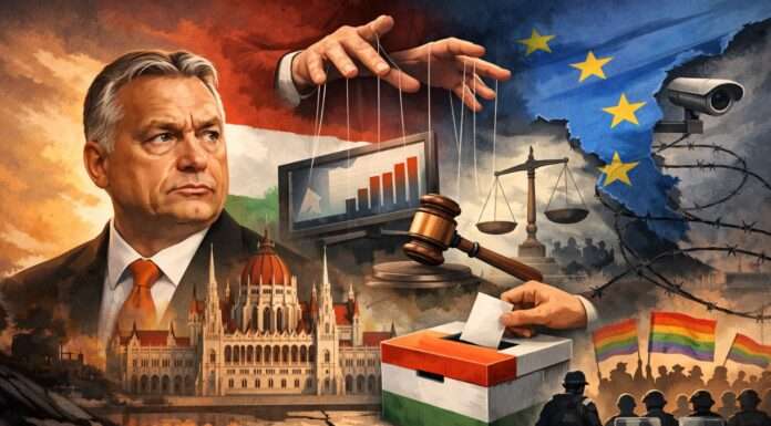 Zwischen Wahlurne und Machtkonzentration: Ungarns politisches System im Wandel Ungarn-unter-Victor-Orban_Illustration