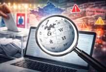 Wenn Wahlkampf auf Wissen trifft: Wie Wikipedia sich vor politischer Manipulation schützt Wikipedia-Manipulaution-Wahlen_Illustration