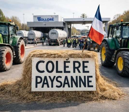 Zwischen Zapfsäule und Staatskrise: Frankreichs neue Energieproteste nehmen Fahrt auf Bauernprotest-Treibstoffpreise_Illustration