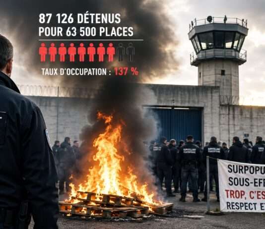 Frankreichs Gefängnisse am Limit: Wie Überbelegung und Personalmangel das System immer mehr destabilisieren Blockade-Gefängnisse_Illustration