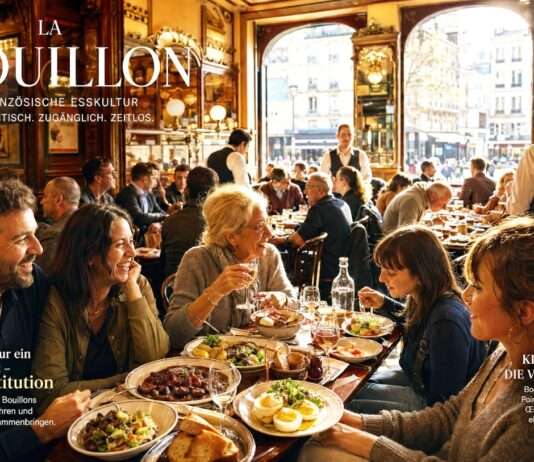 Bouillons auf Vorortkurs: Wie Pariser Volksküche die Banlieue erobert Bouillon-Restautants-Paris_Illustration