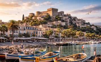 Zwischen Fischerbooten und Burgmauern – Cagnes-sur-Mer entdecken Cagnes-sur-Mer_Illustration