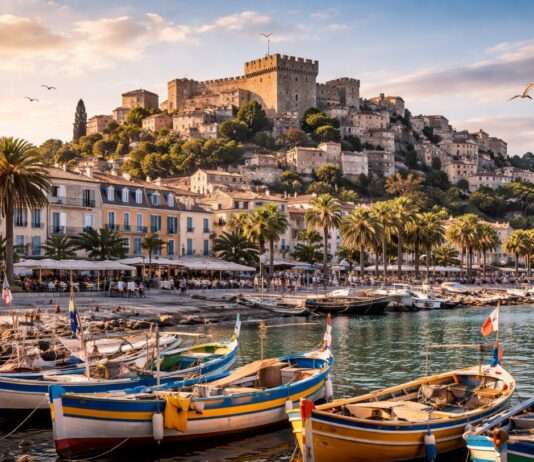 Zwischen Fischerbooten und Burgmauern – Cagnes-sur-Mer entdecken Cagnes-sur-Mer_Illustration