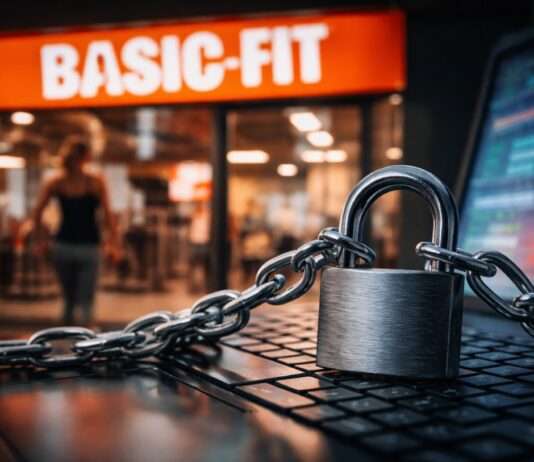 Datenleck bei Fitness-Riese: Wenn der Trainingsplan plötzlich zur Nebensache wird Datenleck-Basic-fit_Illustration